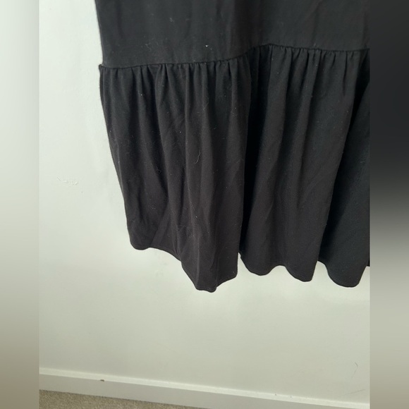 Jax + Lennon bamboo peplum black dress - Picture 4 of 10